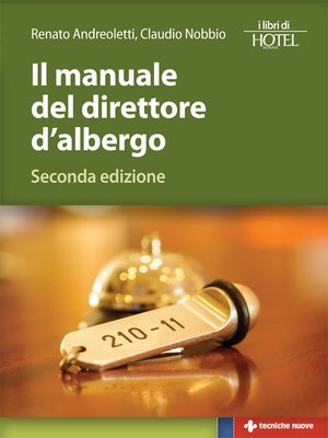 cover image of Il manuale del direttore d'albergo